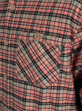 Burton Favorite Long Sleeve Flannel 2025 - Peach Echo Check