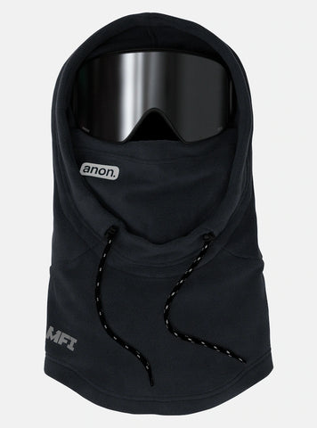 ANON MFI Fleece Helmet Hood Clava 2024 - Black