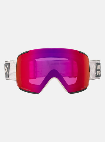 ANON M5 Goggles 2026 + Bonus Lens + MFI® Face Mask - Sediment