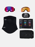 ANON M5 Goggles 2026 + Bonus Lens + MFI® Face Mask - Black