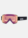 ANON M5S Goggles 2024 + Bonus Lens + MFI® Face Mask - Black