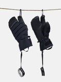 Burton [ak] Windstopper Oven Trigger Mittens Unisex 2025 - True Black