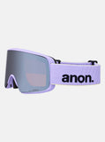 ANON M6S Goggles 2026 + Bonus Lens + MFI® Face Mask - Hyper Lilac