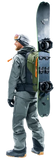 Deuter Alproof 32 with E2 Avalanche backpack 2025 - Khaki Black