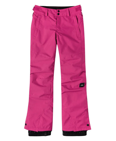 O'Neill Charm Girls Pants 2023 - Fuchsia Red