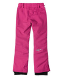 O'Neill Charm Girls Pants 2023 - Fuchsia Red