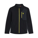 Spyder BANDIT Full Zip Mens Fleece Jacket 2025 - Black