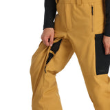Spyder TERRAIN Mens BIB Pant 2025 - Caramel