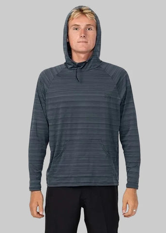 O'Neill 24/7 Tech Hooded Long Sleeve Surf Rash Vest Tee 2026/27 - Graphite