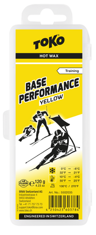 TOKO Base Performance Yellow Wax - 120g