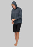 O'Neill 24/7 Tech Hooded Long Sleeve Surf Rash Vest Tee 2026/27 - Graphite