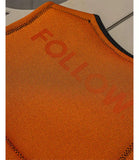 Follow Section Vest 2026 - Black Orange