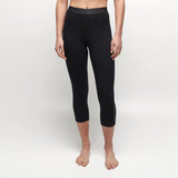 Le Bent Womens Core 200 3/4 Bottom Base Layer - Black 2024