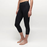 Le Bent Womens Core 200 3/4 Bottom Base Layer - Black 2024