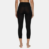 Le Bent Womens Lightweight 3/4 Bottom Base Layer - Black