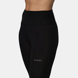 Le Bent Womens Lightweight 3/4 Bottom Base Layer - Black