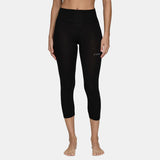 Le Bent Womens Lightweight 3/4 Bottom Base Layer - Black