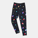 Le Bent Kids Confetti Midweight Bottom - Black Confetti