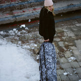 Dakine Fall Line 190cm Ski Roller Bag - KINGDOM BLACK (WHEEL SKI BAG) 2026