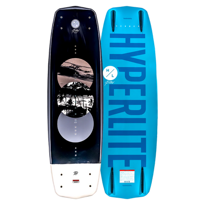 Hyperlite SENDER Wakeboard 144cm with TEAM OT Bindings - 2026