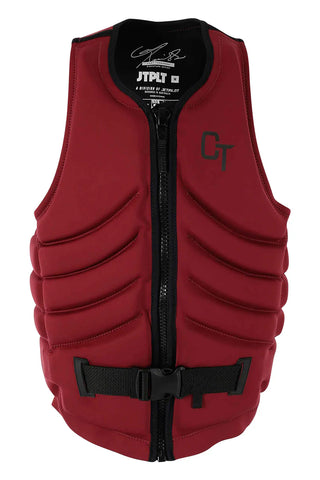 JETPILOT CORY QUANTUM Mens Neo Vest 2025 - Dark Maroon