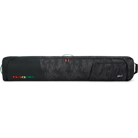 Dakine Low Roller 175cm Snowboard Bag - BLACK VINTAGE CAMO (WHEEL SNOWBOARD and SKI BAG) 2025
