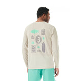 PICTURE Maribo LS Surf Tee - Wind Chime