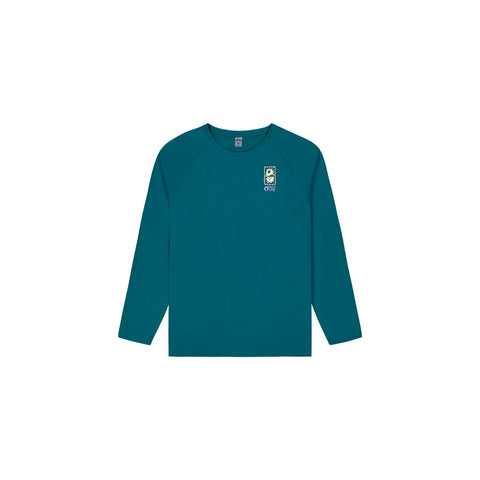 PICTURE Maribo LS Surf Tee - Deep Water