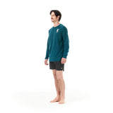 PICTURE Maribo LS Surf Tee - Deep Water