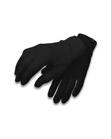 XTM Merino 230gsm Wool Unisex Gloves Liner - Black
