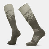 Le Bent Sammy Carlson Pro Series Light Cushion Snow Sock - Alpine Ash