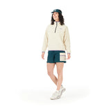 Picture INARIA W 1/4 Fleece - Wood Ash