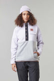 PICTURE ARRCA 1/4 Fleece Midlayer - Grey Melange