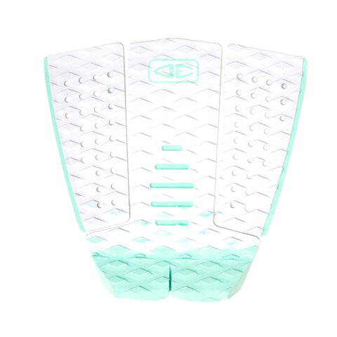 O&E Tyler Wright Signature Tail Pad - White/Mint