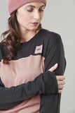 PICTURE Malyn Women Base Layer Merino Top - Ash Rose