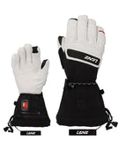LENZ HEAT Heated Glove 9.0 Finger Cap WOMEN - White Black