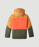 O'Neill Carbonite Youth Jacket 2024 - Rich Caramel Colour Block