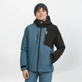 O'Neill Boys CRUZ Block Snow Jacket Youth 2026 - Black out Colour Block