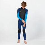 O'Neill Boys Reactor 3/2mm Steamer Back Zip 2026 - Navy