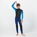 O'Neill Boys Reactor 3/2mm Steamer Back Zip 2026 - Navy