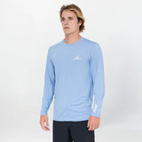 O'Neill Clean & Mean Long Sleeve Rash Vest Tee 2026 - Faded Denim