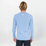 O'Neill Clean & Mean Long Sleeve Rash Vest Tee 2026 - Faded Denim