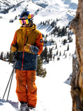 Quiksilver Kai Jones Ambition Technical Snow Youth Jacket 2023 - Buckthorn Brown