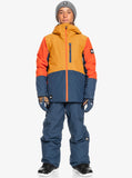 Quiksilver Kai Jones Ambition Technical Snow Youth Jacket 2023 - Buckthorn Brown