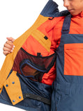 Quiksilver Kai Jones Ambition Technical Snow Youth Jacket 2023 - Buckthorn Brown