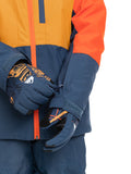 Quiksilver Kai Jones Ambition Technical Snow Youth Jacket 2023 - Buckthorn Brown