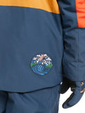 Quiksilver Kai Jones Ambition Technical Snow Youth Jacket 2023 - Buckthorn Brown