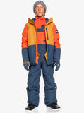 Quiksilver Kai Jones Ambition Technical Snow Youth Jacket 2023 - Buckthorn Brown