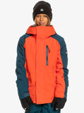 Quiksilver Mission Block Insulated Snow Youth Jacket 2024 - Grenadine