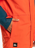 Quiksilver Mission Block Insulated Snow Youth Jacket 2024 - Grenadine